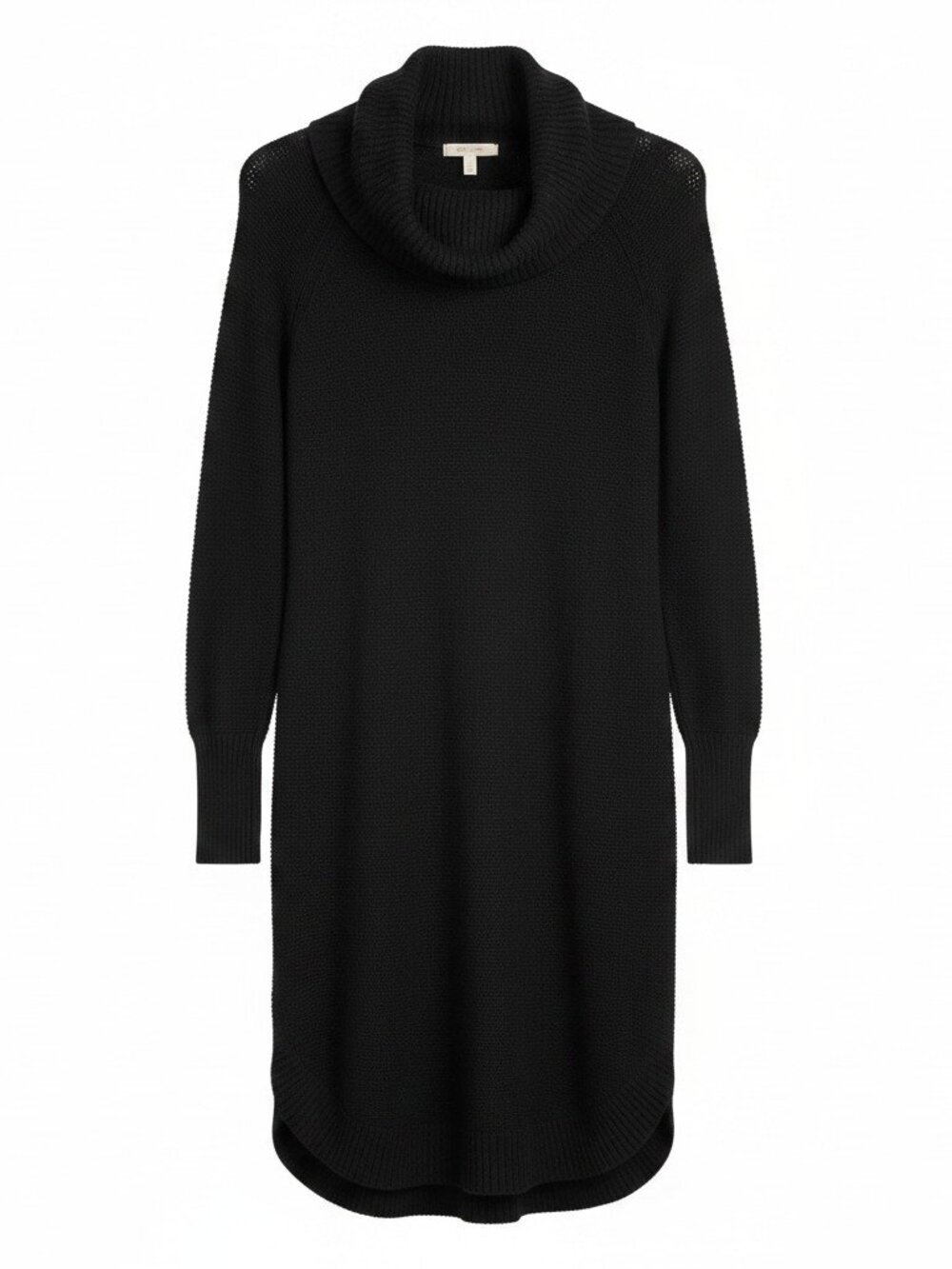 Wilfred Free Black Wool Cowl-Neck Sweater Dress - Size M
